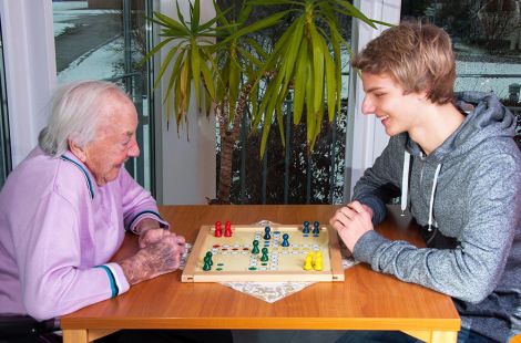 Häusliche Betreuung im Pflegedienst